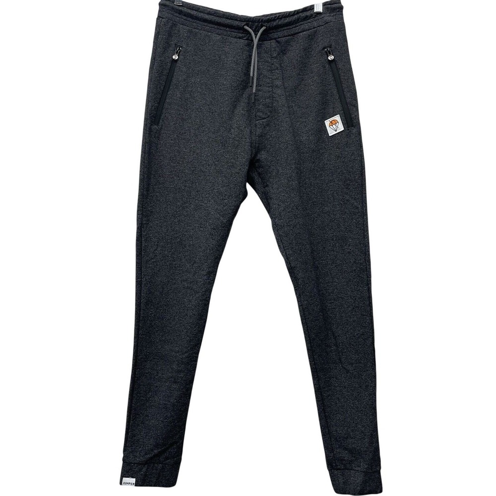 Jumper‎ Threads Mens Action Joggers Charcoal Heather Grey Tapered Sweatpants 29